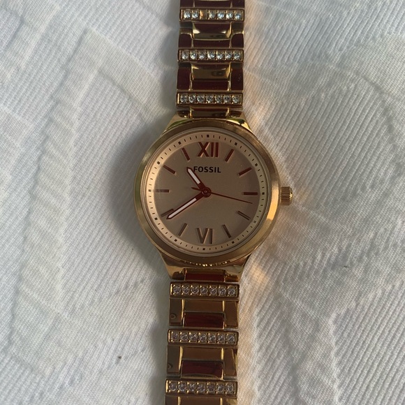 Fossil women’s watch in gold color - Picture 3 of 9